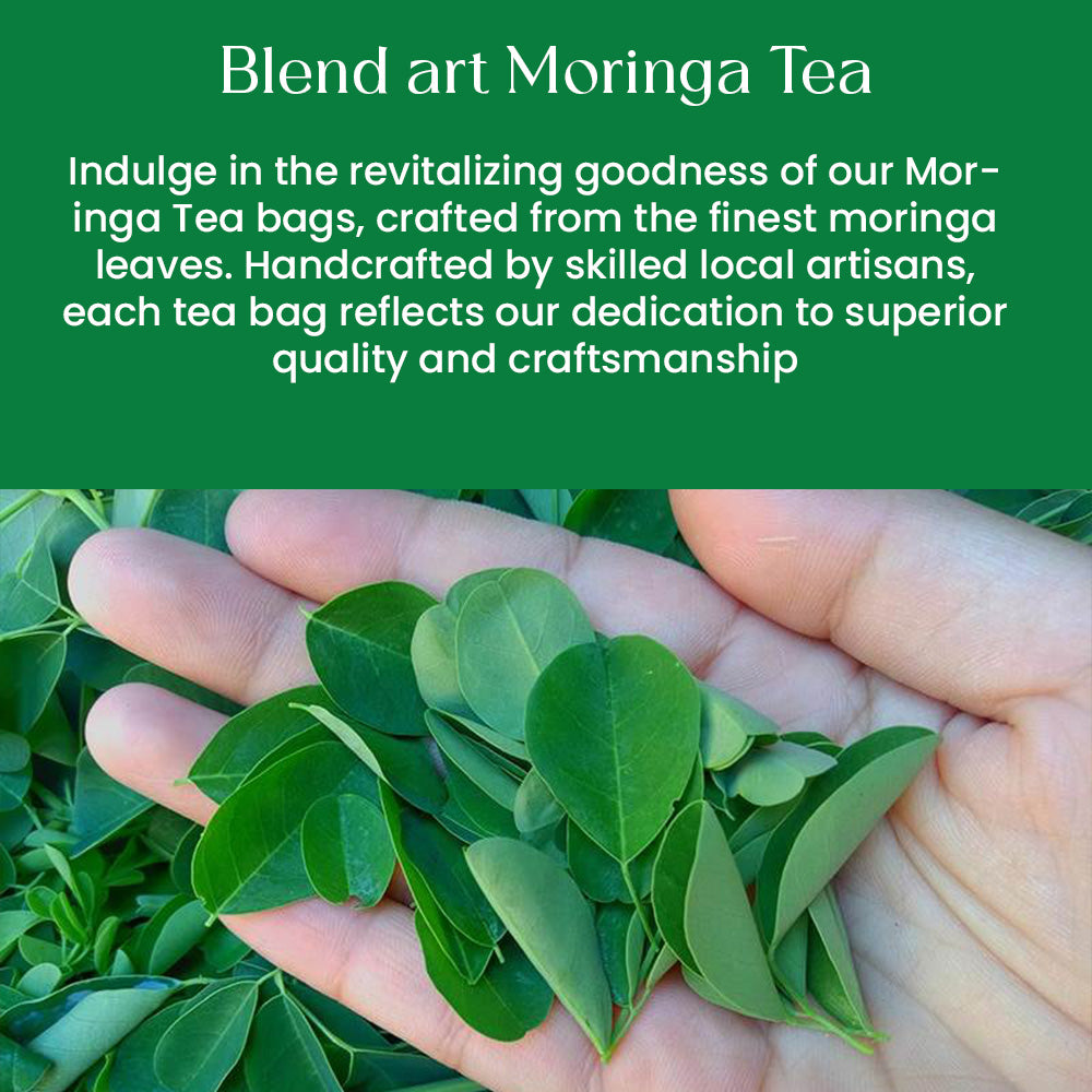 Moringa 50 Tea Bags Pure & Natural Moringa Leaves | Natural Wellness Tea