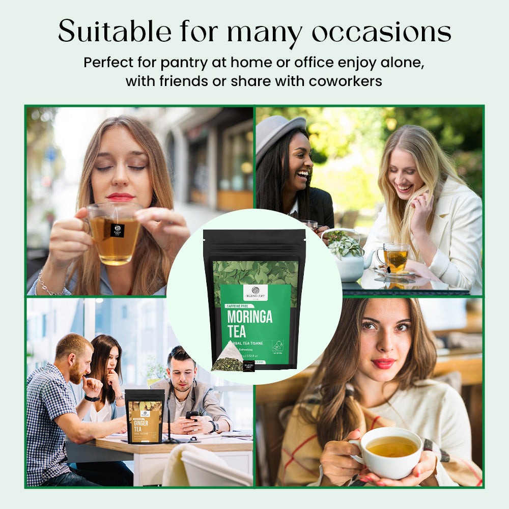 Moringa 50 Tea Bags Pure &amp; Natural Moringa Leaves | Natural Wellness Tea