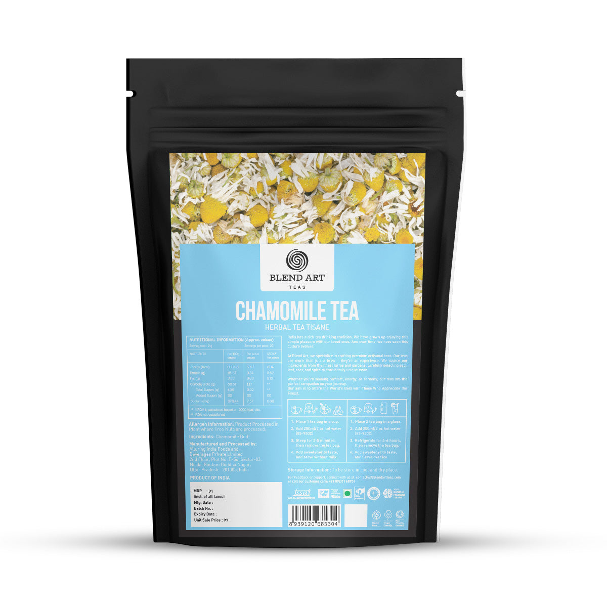 Blendart Chamomile 25 Tea  Bags