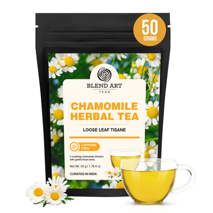 Chamomile Tea Loose – 50gm Naturally Caffeine Free SLEEP &amp; RELAXATION Herbal Tea