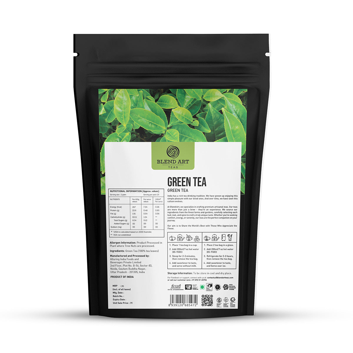 Blendart Green Tea 25 Tea Bags