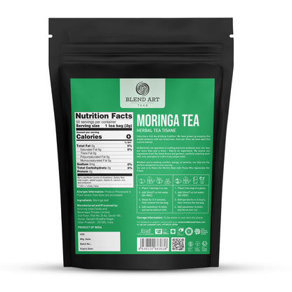 Moringa 50 Tea Bags Pure &amp; Natural Moringa Leaves | Natural Wellness Tea